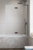 Radaway Essenza 8 SL Brushed GunMetal PND II parawan nawannowy 130cm prawy szczotkowany grafit/przejrzyste 10500130-92-01R